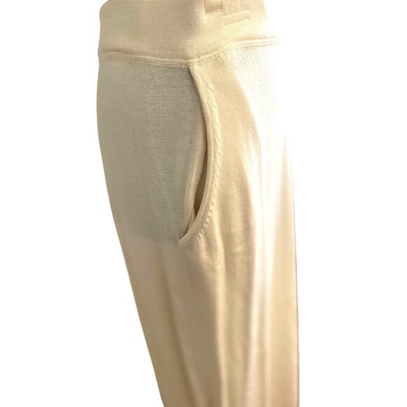 Peruvian Connection Skirt Sweater Large Beige D Orsay Knit‎ Lagen look Midi - Picture 3 of 8